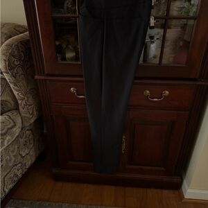 Tail Black Straight Leg Pants Sleek Design